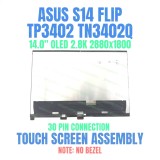 Ansamblu Display Laptop, Asus, VivoBook S14 TP3402Z, TP3402ZA, 14 inch, OLED, 2880x1800, QHD, IPS, ATNA40YK09, cu touchscreen, 40 pini