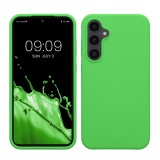 Husa Kwmobile pentru Samsung Galaxy S23 FE, Verde, Silicon, KWM000021KZ007C, Carcasa
