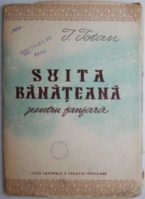 Suita banateana pentru fanfara &amp;ndash; I. Totan foto