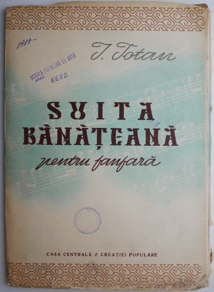 Suita banateana pentru fanfara &ndash; I. Totan