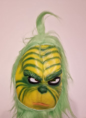 Masca latex The Grinch spirit furat Craciun Halloween Comicon +CADOU! foto