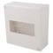 Carcasă albă pentru aparatură modulară IP30 8 module IK07