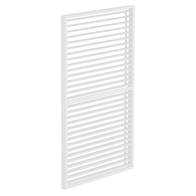 LUXE Lamell&amp;aacute;s oldalpanel (R) 123x218cm 4 m-ig feh&amp;eacute;r foto