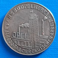 Adolf Hitler 1933 Fabrica Opel 36mm