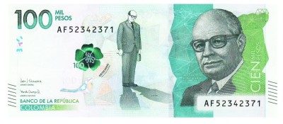 Columbia 100 000 Pesos 2020 P-463 UNC foto