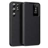 Husa tip carte Samsung Galaxy S22 Ultra 5G SmartView Series, negru