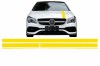 Set Stickere Galben Mat MERCEDES CLA W117 C117 X117 (2013-2016) A Class W176 (2012-2018) Performance AutoTuning, KITT Specials