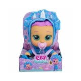 Păpușă REDQUIT&ndash; 30 cm, cu sunete reale, rochiță colorată, jucărie interactivă pentru copii 18+ luni, Plastic