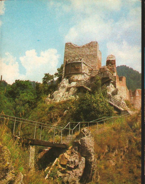 CPI B14082 CARTE POSTALA - CETATEA POIENARI, JUD. ARGES