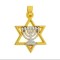 Pandantiv Steaua lui David si Menorah