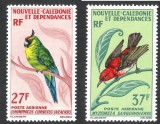 FAUNA / PASARI / NOUA CALEDONIE / POSTA AERIANA --1966 MNH