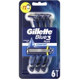 Aparate de ras de unica folosinta Gillette Blue3, set 6 buc