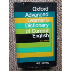A. S. Hornby - Oxford advanced learner&#039;s dictionary of current english