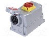 Conector alimentare AC, IEC 60309, IP67, 63A, 400V AC, 5 pini, PCE - 135-6W