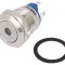 Comutator anti-vandalism SPST-NO 2A/36VDC IP65 verde