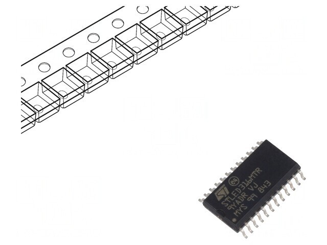 Driver LED SO24 40mA 4,5-5,5V