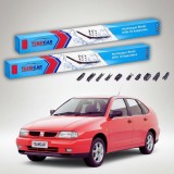 Cumpara ieftin Ștergătoare Seat Cordoba 6K 1993-2002 | Set Față Flat &ndash; TeamCar&reg;