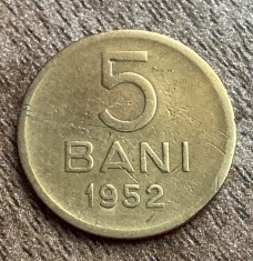 C10 224 - Moneda foarte veche - Romania - 5 bani 1952