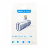 Adaptor Lightning Splitter Gri