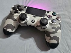 Controller Sony DualShock 4 V1 Wireless, PS4 / PC, editie limitata Camouflage Gray (Gri Camuflaj)