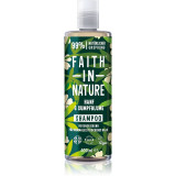 Faith In Nature Hemp &amp; Meadowfoam șampon regenerator pentru par normal spre uscat 400 ml