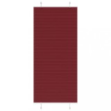 vidaXL Jaluzea plisată Bordeaux Roșu 95x200 cm Lățime țesătură 94,4 cm