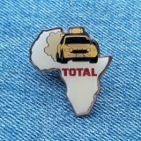 Cumpara ieftin Insigna reclama la carburant Total / Raliu Africa / pin tematica auto automobile