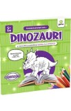 Creeaza povesti cu Dinozauri si dezvolta-ti creativitatea verbala si artistica