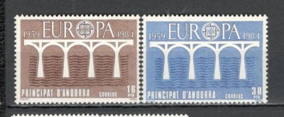 Andorra Spaniola.1984 EUROPA MA.151 foto