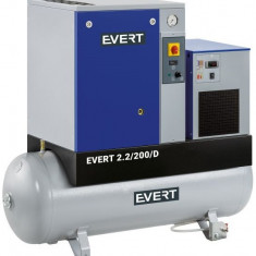 Compresor Aer Evert 200L, 400V, 2.2kW EVERT2,2/200/D