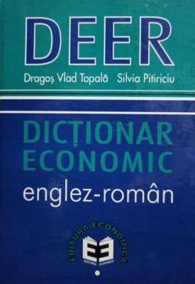 Dragos Vlad Topala - Dictionar economic englez-roman (1999) foto