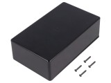 Carcasă universală ABS neagră 95x160x49mm