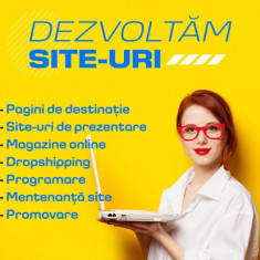 Creare siteuri WEB de prezentare Magazin Online