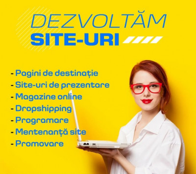 Creare siteuri WEB de prezentare Magazin Online foto