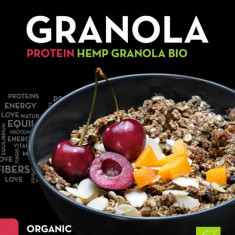 GRANOLA PROTEIN CU CANEPA ECO 400gr CANAH