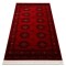 ORIENT 6871 covor visiniu / negru Cadru, clasic, ornament, cu franjuri, 200x290 cm