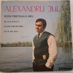 Disc Vinil Alexandru Jula - Soția Prietenului Meu -Electrecor- EDC 974