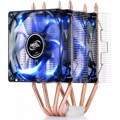 Cooler procesor Deepcool FROSTWIN Blue Led foto