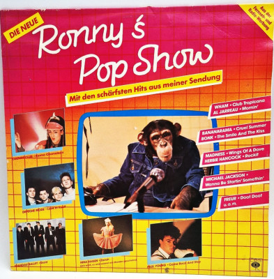 Various &amp;lrm;&amp;ndash; Die Neue Ronny&amp;#039;s Pop Show 1983 _ vinyl LP NM / G pop rock synth foto