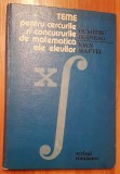 Teme pentru cercurile si concursurile de matematica de Dumitru Busneag