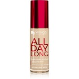 AA Wings of Color All Day Long Long Lasting Foundation machiaj persistent culoare 504 Natural Beige 30 ml