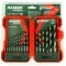 Set burghie pentru lemn &Oslash;3-10mm 15 piese, Raider 157791