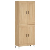 Cumpara ieftin Dulap inalt, stejar sonoma, 69,5x34x180 cm, lemn compozit