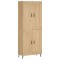 Dulap inalt, stejar sonoma, 69,5x34x180 cm, lemn compozit