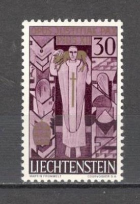 Liechtenstein.1959 Moartea Papei Pius XII SL.13 foto