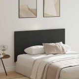 Cap de pat Negru Stejar 160x1,5x80 cm Lemn stratificat