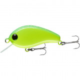 Vobler Tournament KP Flat Crank F 3.3Cm 1.8G Lime Back Chart, Daiwa