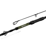 Lanseta Pescuit Delphin STALX 300cm, 3.25lbs, TeleFIX, 2 Segmente, Carbon 24T, Inele SIC, Cotor Shrink, Ultra-Slim