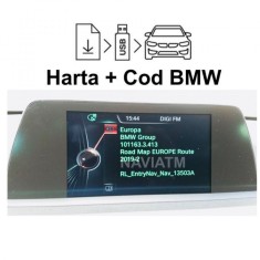 Harta Navigatie Europa Romania COD FSC ROUTE BMW seria 1 2 3 4 5 X3 X4 i foto