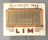 Insigna SUPERBA Palatul CFR din Bucuresti 1966